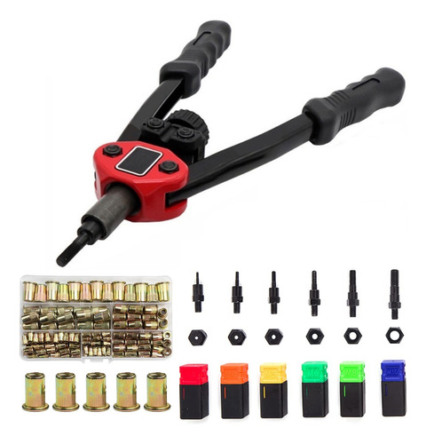 Rebitador Manual De Rosca Com Tipo Alavanca Até M3-m10 175pç