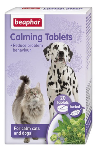 Collar Calming Tablet Beaphar Para Perro/gato (20tabletas)