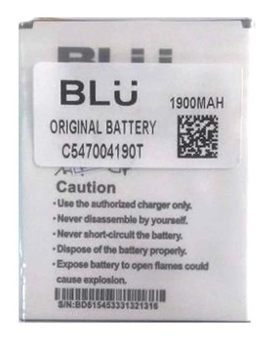 Batería Pila Para  Blu Life Play 2 L170, C547004190t