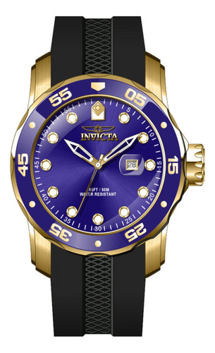 Reloj Para Hombres Invicta Pro Diver 45737 Negro