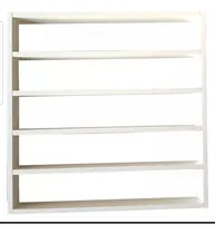 Comprar Organizador expositor de esmaltes de uñas Tx Mdf blanco de 67 x 64 pulgadas