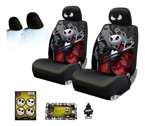 Funda Asiento Para Automovil Camion Suv Diseño Fantasma Jack