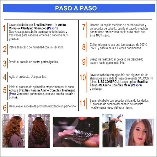 Imagen 2 de 2 de Tratamiento Paso 2, Keratina Litro Brazillis - Ml A $280