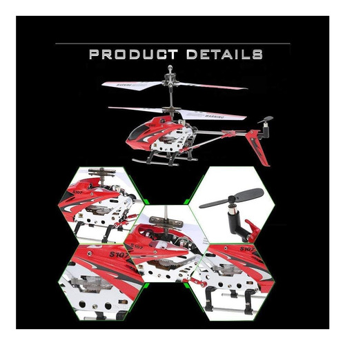 Helicóptero Goolsky S107g Rc, Helicóptero De Control Remoto