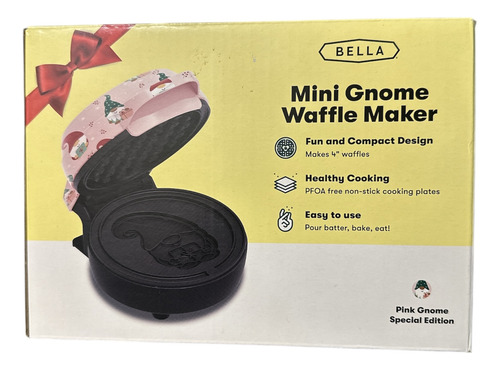 Mini Wafflera Maker Navidad