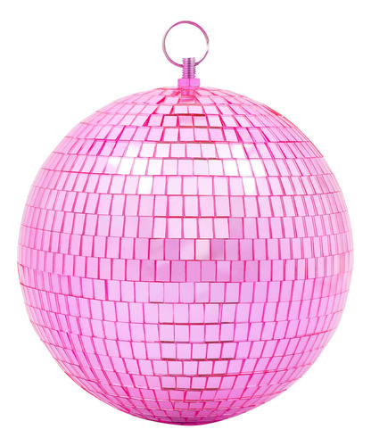 Decoracion Bola Discoteca Anillo Colgante 8  Adorno Rosa Año