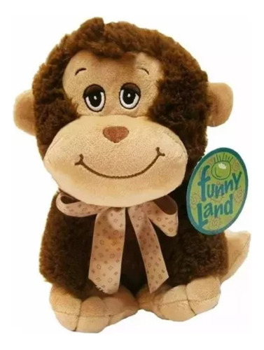 Peluche Mono Gad 25 Cm Funny Land Suave Y Tierno La Plata