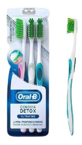 Cepillos Oral B Detox Ultrafino X3