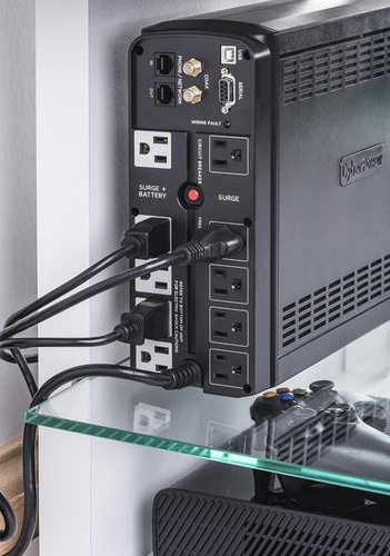 Ups Cyberpower Cst135xlu-r 1350va 810w Avr Usb Lcd (Reacondicionado)