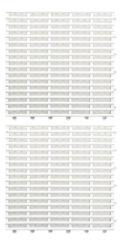 Alfombrilla Para Baldosas  2 Unidades  Orificios De Drenaje