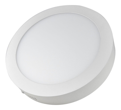 Plafon Led 18w Redondo Sobreponer Luz Blanca 10pz Jwj