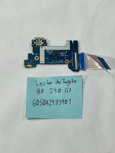 Lector De Tarjeta Hp 240 G7 6050a2983901 (Usado)