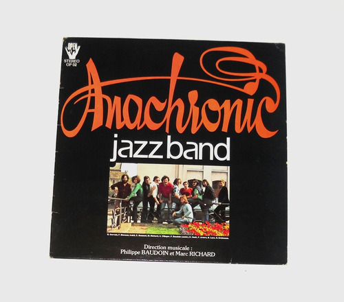 Anachronic Jazz Band Lp Vinilo Francia