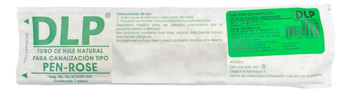 10 Tubos Para Canalización Pen-rose Hule Látex (1/2'') Verde