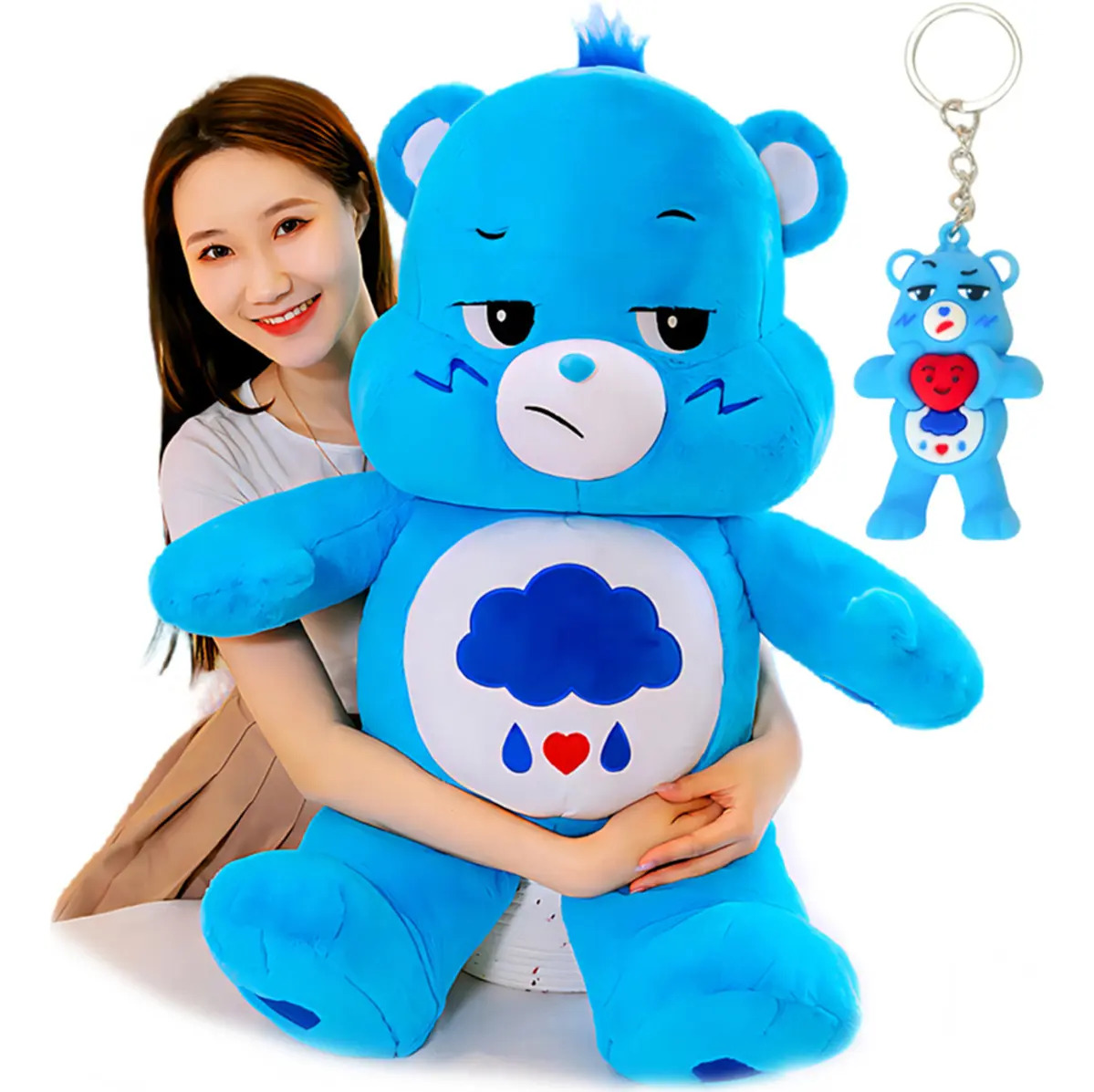 High Quality Peluche Osito Cariñosito Care Bears Oso Grumpy Color Azul