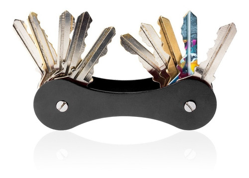 Llavero Organizador De Llaves Negro Clever Smart Key G1025