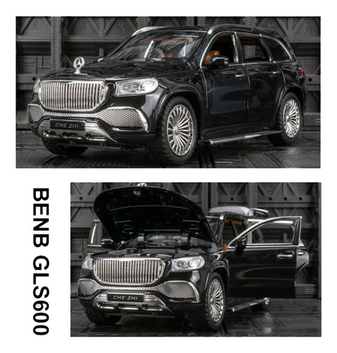 Q 2022 Mercedes Benz Maybach Gls600 Miniatura Metal Coche #