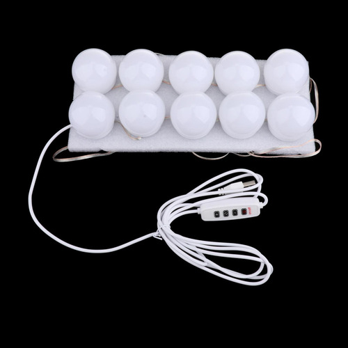 Luces Led Para Luces De TĂșnel De Espejo Tira 10 Bombillas .