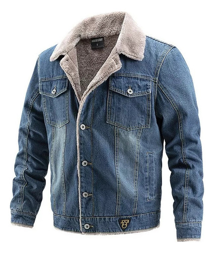 Chaquetas Vaqueras De Piel De Oveja Para Hombre