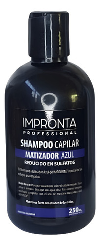 Shampoo Matizador Azul Impronta X 250ml