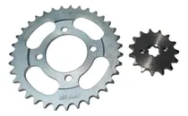 Comprar Kit Piñon Y Corona Zanella Zb Due Smash Blitz 110 15\u002F35 428h