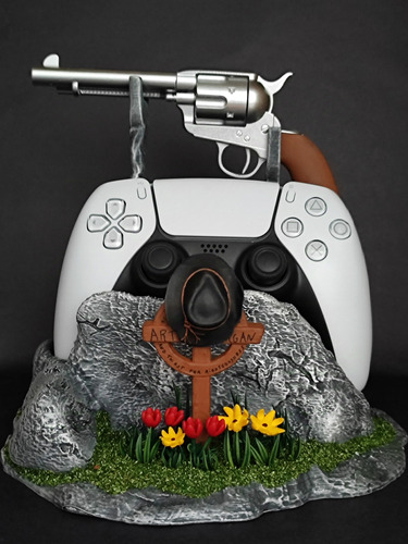 Suporte Para Controle Ps5 Ps4 Xbox Red Dead Redemption
