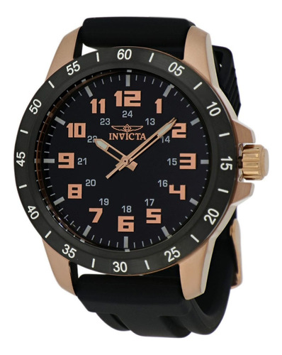 Reloj Invicta 40000 Pro Diver Quartz Hombres Color de la correa Oro rosa