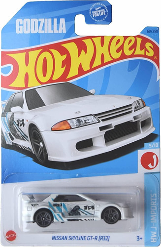 Nissan Skyline Gt-r (r32) Godzilla - 1/64 Hot Wheels