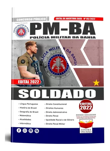 Concurso PM BA SOLDADO - Matemática 