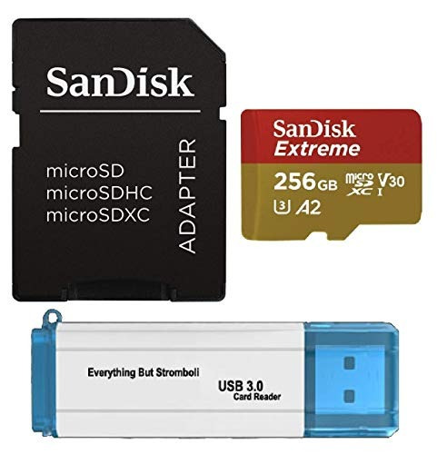 Memoria Tarjeta Memoria Sandisk 256gb Micro Sdxc Extreme Fun