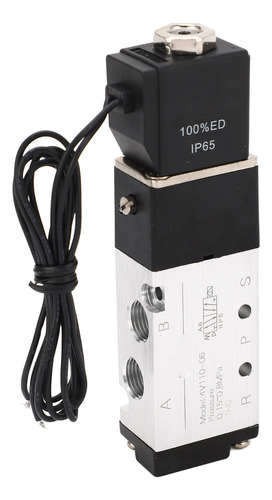 Cable Neumático De Válvula Solenoide, 2 Posiciones, 5 Vías,