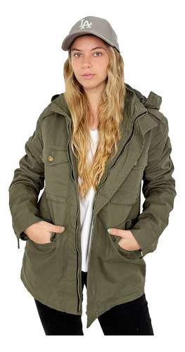 Customs Ba Camperas Mujer Parka Importada Campera Invierno G