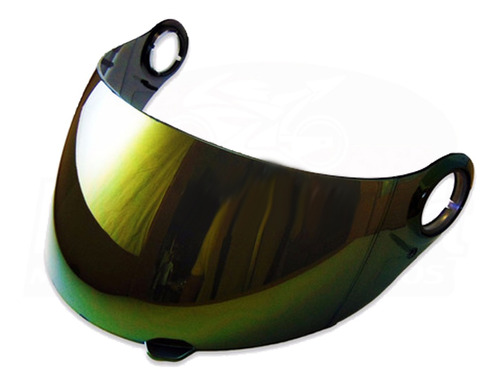 Viseira Iridium Gold Dourada Capacete Shark S500 Polivisor