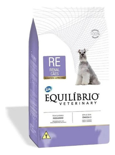 Ração Equilíbrio Veterinary Cães Renal 2kg