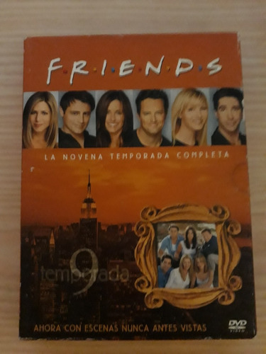 Friends Temporada 9 Original 4 Discos Dvd