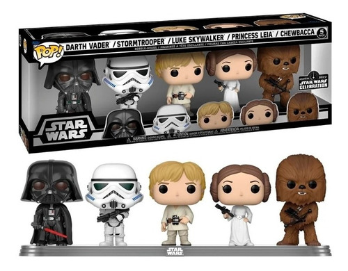 Funko Pop! Star Wars Pack 5 Galactic Convention 2022 Exclusi