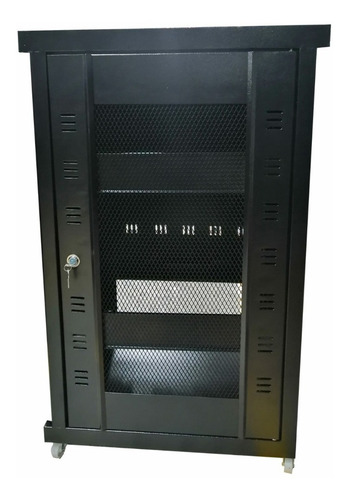 Imagen 8 de 9 de Rack Gabinete De Piso 24 Ru + Patch Panel + Accesorios