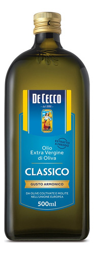 Aceite De Oliva De Cecco Clasico 500 ml Extra Virgen Origen Italia