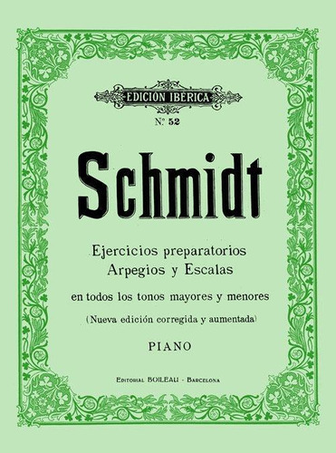 Libro: Ejercicios Preparatorios, Escalas Y Arpegios Op.16. S