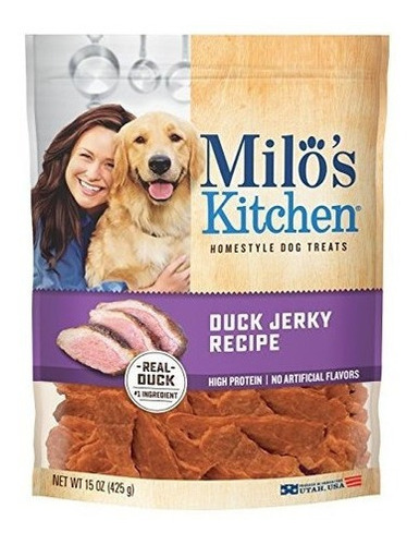 Milo's Kitchen Duck Jerky Receta De Regalo Para Perros, 15