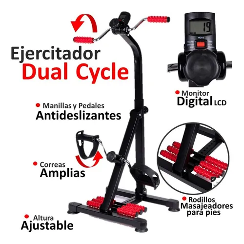 Bicicleta fija dual cycle para ejercitar y rehabilitar sales