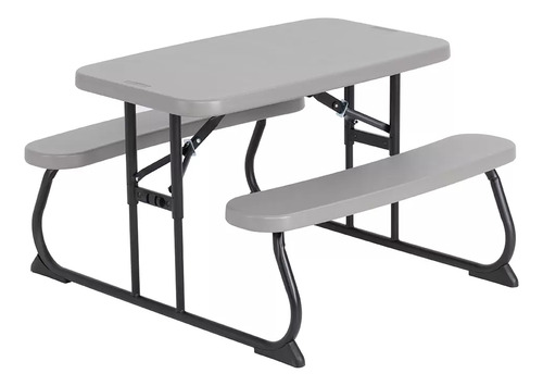 Mesa Picnic Infantil Plegable Gris Lifetime
