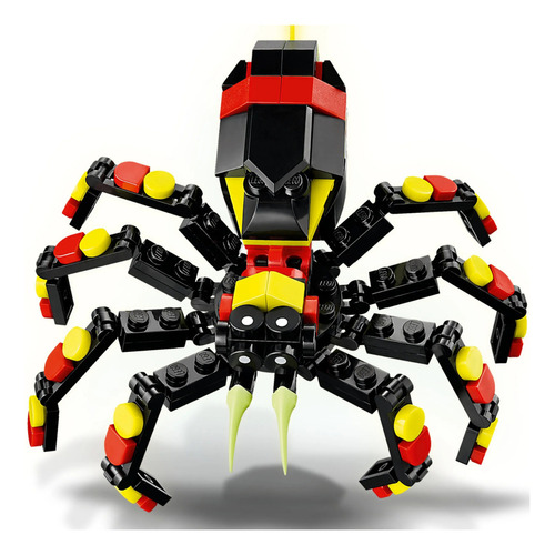Lego Creator 3 Em 1 Surprising Spider - 153 Peças Versão Do Personagem Aranha Surpreendente
