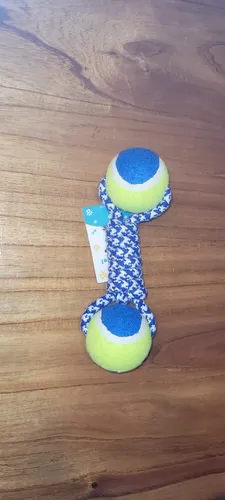 Juguete Perro Soga Pelotas Nudo Anti Ansiedad Premium