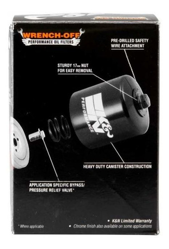 Filtro De Aceite K&n Arctic Cat Prowler Xtz 1000 H2 Efi 951