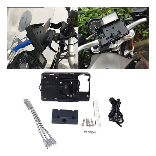 Suporte/base para celular Bmw F750gs F850gs F800gs F700gs F900xr Cor A
