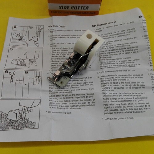 Imagen 6 de 10 de Pie Prensatela Cose Y Corta / Falso Overlock Janome Singer