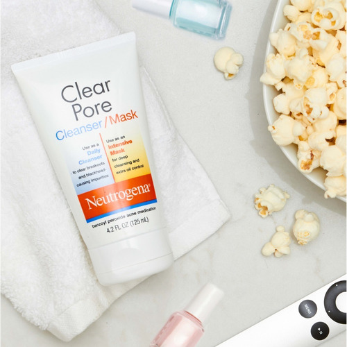 Neutrogena Clearpore 2 En 1 Limpiador Y Mascarilla Arcilla