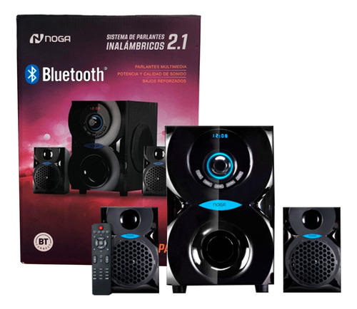 Home Theater Equipo Musica Bluetooth Inalambrico Noga Spark