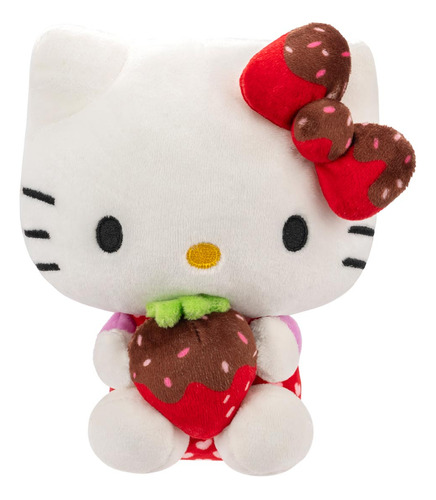 Pelúcia Love 18cm Da Hello Kitty Morango Hello Kitty Amigos